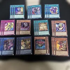 遊戯王　カオスソルジャー 、ブラックカオス　新規デッキパーツ　フルコンプセット