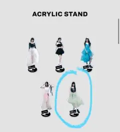 LESSERAFIM アクリルスタンド ウンチェ UNFORGIVEN