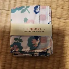 COGORI ふんわり柔らか3重ガーゼハンカチ 花柄