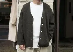 EEL Products ビヨンドカーディガン カーキ リバーシブル