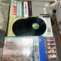 アルバム　レコード　ビートルズ 矢沢永吉 など　まとめ売り　17枚