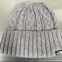 THE NORTH FACE グレー ニット帽 FREE