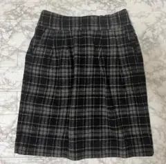 OLIVE des OLIVE チェック柄　タイトスカート