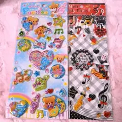 平成レトロ ぷっくりシール 当時物