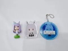 ウマ娘 メジロマックイーン 3個セット アクリルキーホルダー アクリッツチャーム