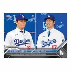 山本由伸　大谷翔平　MLB Topps now ドジャース入団会見