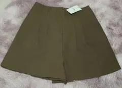【タグ付き】GRL ハイウエストタックショートパンツ
