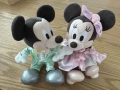 ミッキー　ミニー　結婚式　ぬいぐるみ