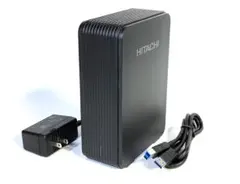 日立 使用少283時間 2.0TB USB3.0 外付けHDD 2TB/Toのサムネイル