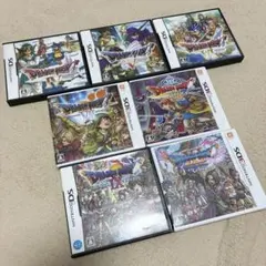 【極美品】ドラゴンクエストシリーズ7本セットニンテンドーDS/3DSソフト
