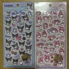 サンリオ クロミ マイメロディ シール 2シート