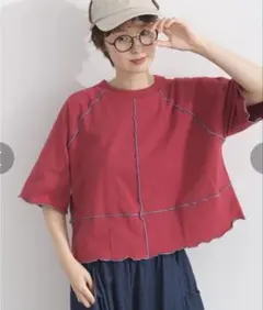 ★ルピリアン♡ 吸水速乾天竺 メロウ パネル切替 Tシャツ★のサムネイル