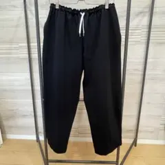 manual alphabet GYM PANTS ブラック