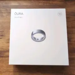 Oura Ring 4 Brushed Silver US10｜ジャンク