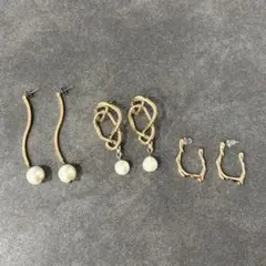 ゴールド　ピアス　パール　まとめ売り　アクセサリー