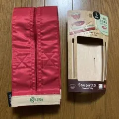 新品　マーナ Shupatto Lサイズ エコバッグ レッド