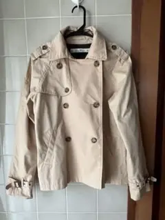 ZARA ショートトレンチコートM