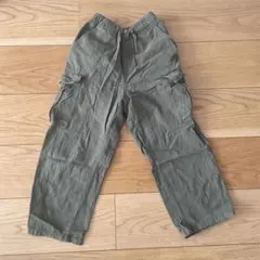 MPS カーゴパンツ 110cm オリーブグリーン