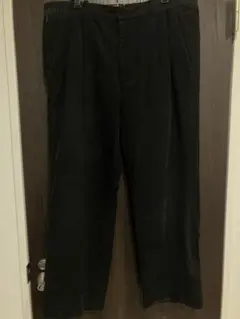 コーデュロイパンツ　ワイドパンツ　ビンテージ　古着