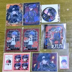 ツイステ　デュース・スペード　缶バッジ　ステッカー　トレカ