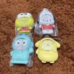 サンリオ　顔ハメキーホルダーBANDAI アニメキャラクター カプセルトイ