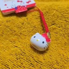 Hello Kitty 鈴付きストラップ
