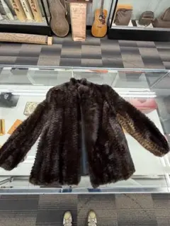 期間限定価額！破格！かなりステキ！高級 毛皮コート ハンドメイド 
