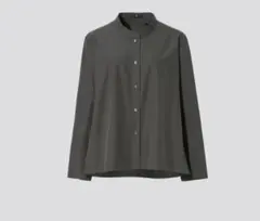 UNIQLO ＋Jユニクロ スーピマコットンシャツジャケット オリーブ M