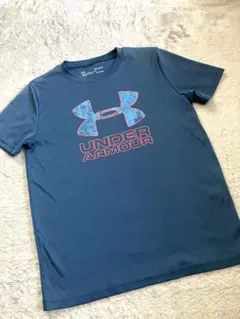 UNDER ARMOUR ダークブルー Tシャツ