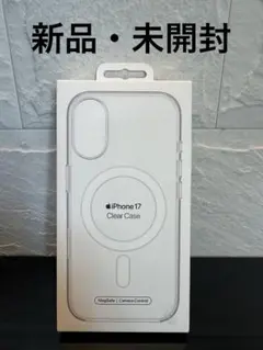 Apple純正 iPhone17 ClearCase MagSafe新品・未開封