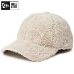 NEW ERA ベージュ ボアキャップ