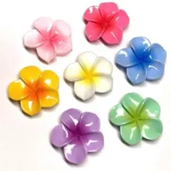 プルメリア パーツ レジン ネイル 素材 花 y2k デコ ハンドメイド　サマー
