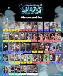 SHADOWS フォトカード　　若井滉斗コンプリートセット