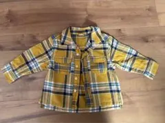 petit main チェック柄 長袖シャツ 2歳用　サイズ90