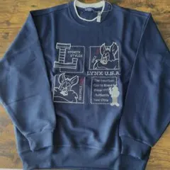 新品未使用！LYNXメンズトレーナー　M