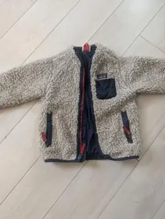 Patagonia ジャケット ベージュ　キッズボア