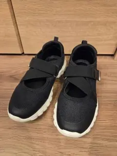 GLOBAL WORK エアかるクッションベルトスニーカー Sサイズ