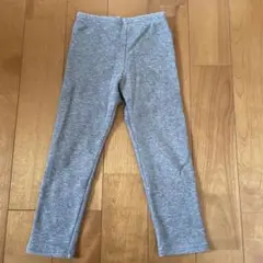 裏起毛 グレー 110cm ウエスト58-66cm 男女兼用