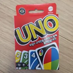 【新品未使用】韓国語版　UNO カードゲーム