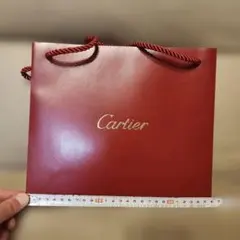 Cartier ショップ袋 ショッパー レッドのサムネイル