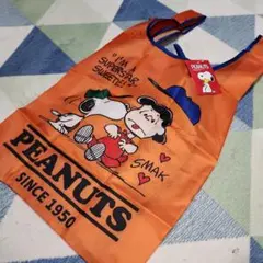 PEANUTS スヌーピー エコバッグ 収納ポーチ付き