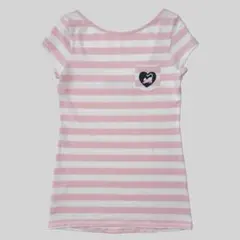 Sweet Kitty Stripe Dress Pink