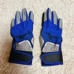 MIZUNO バッティンググローブ 青