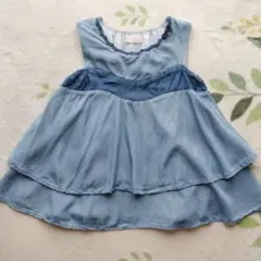 メゾピアノ　チュニック　リボン　140