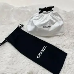 CHANEL シャネル 巾着ポーチ 2枚セット ノベルティ