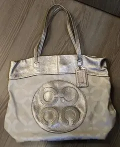 COACH コーチ オプアート トートバッグ