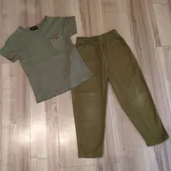 マーキーズ　パンツ　120cm　カーキ