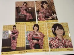 乃木坂46 生写真　真夏の全国ツアー2026 浴衣　5種コンプ　筒井あやめ 筒井あやめ 乃木坂46 浴衣2026 真夏の全国ツアー 生写真5種コンプ
