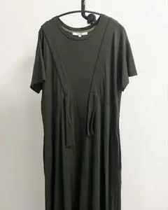 半袖 ロングワンピース