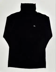 Burberry タートルネックニット ブラック